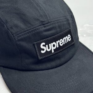 Supreme Cap Black1