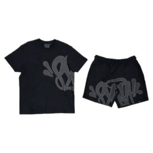 Syna World Logo T-Shirt & Short Set Black