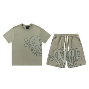 Syna World Logo T-Shirt & Short Set Green