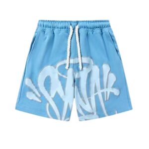 Syna World Logo T-Shirt & Short Set Sky Blue
