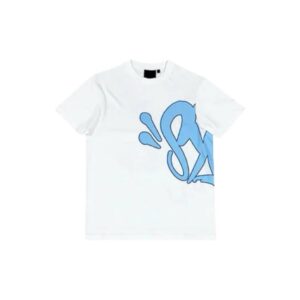 Syna World Logo T-Shirt & Short Set WhiteBlue1