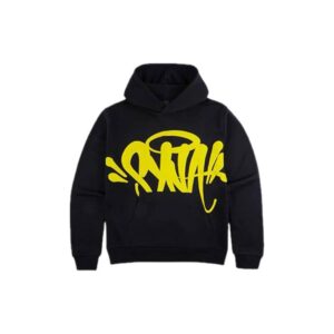 Syna World Logo Team Tracksuit – Black Safety Yellow