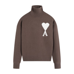 Ami Paris Ami de Coeur Turtleneck Sweater