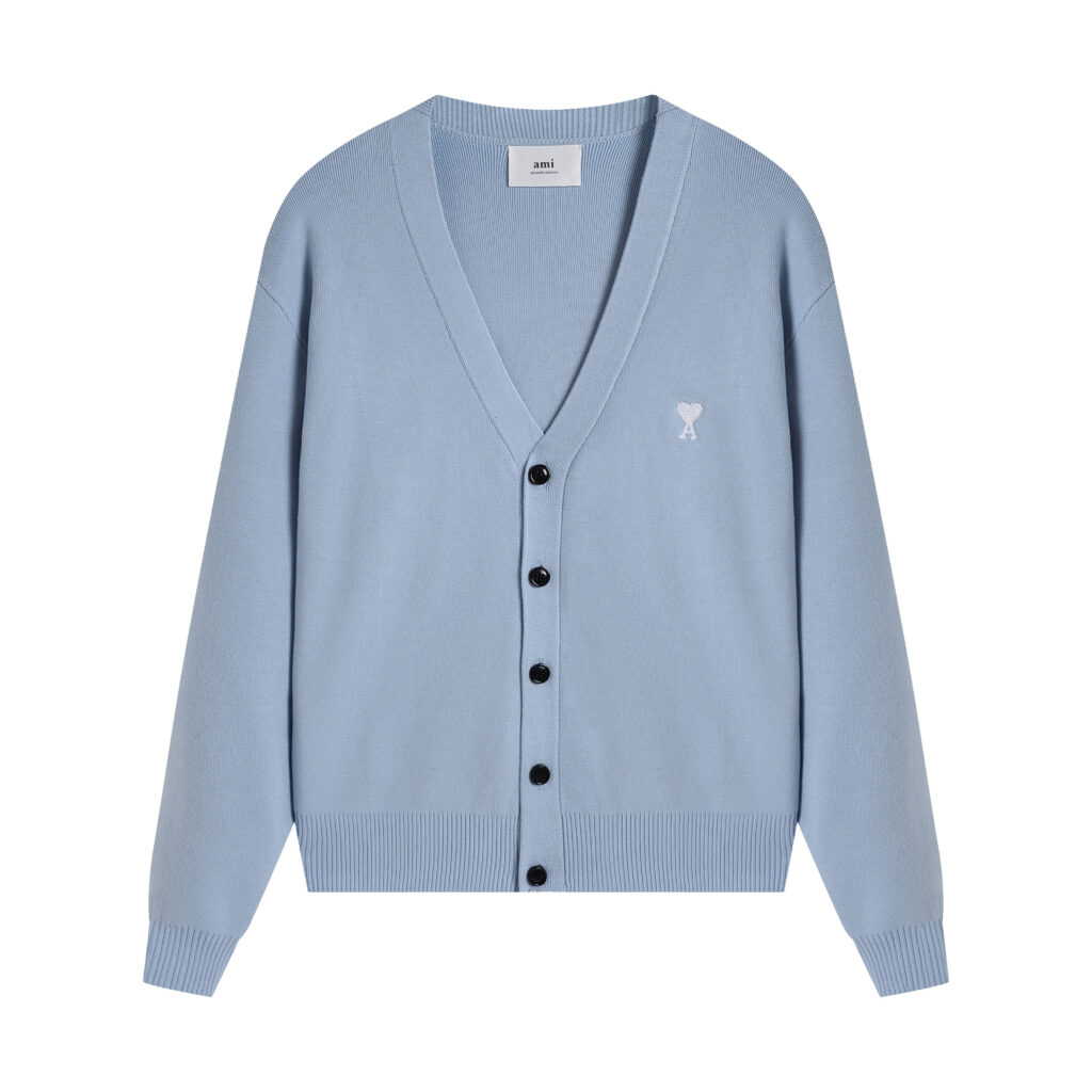 Ami Paris Ami de Coeur Cardigan