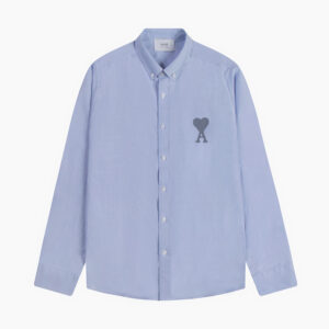 Ami Paris Ami de Coeur Oxford Shirt