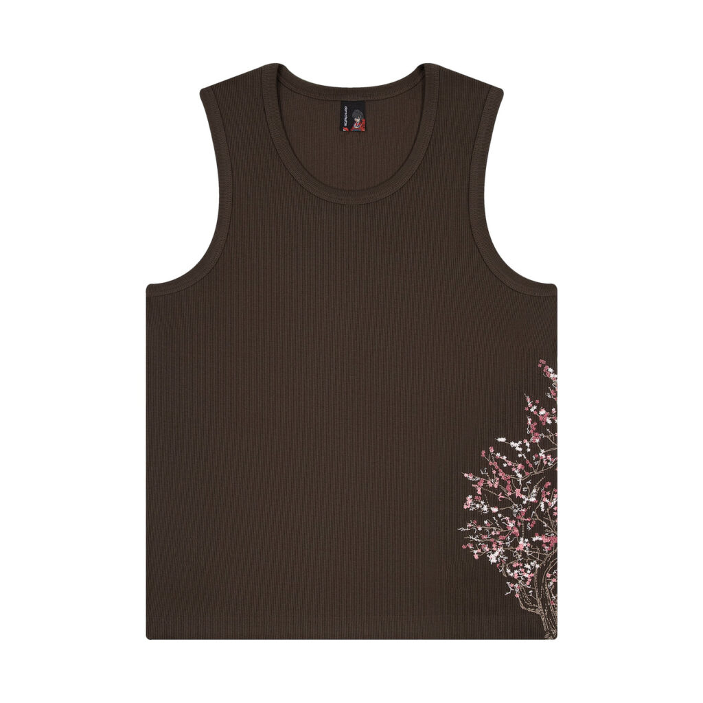 derschutze "blossom v2 Tanktop anthracite"