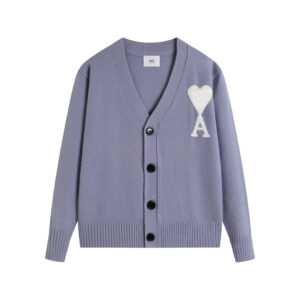 Ami Paris Ami de Coeur Cardigan