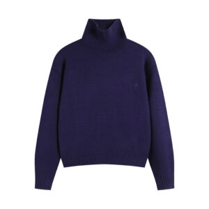 Ami Paris Ami de Coeur High Neck Sweater