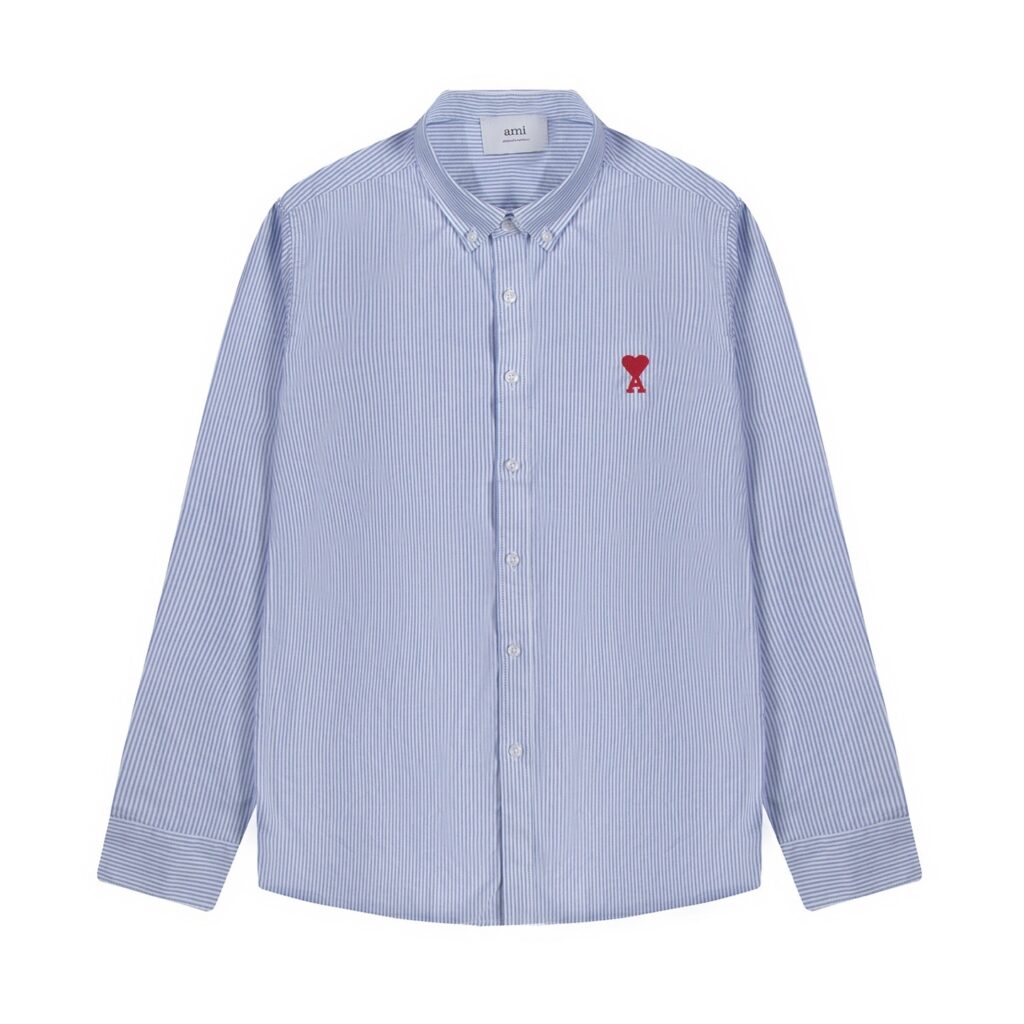 Ami Paris Ami de Coeur Oxford Shirt