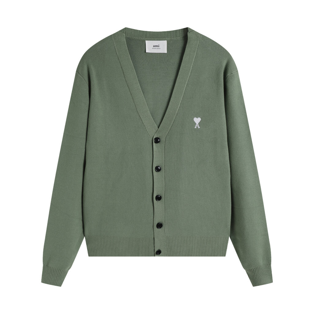 Ami Paris Ami de Coeur Cardigan
