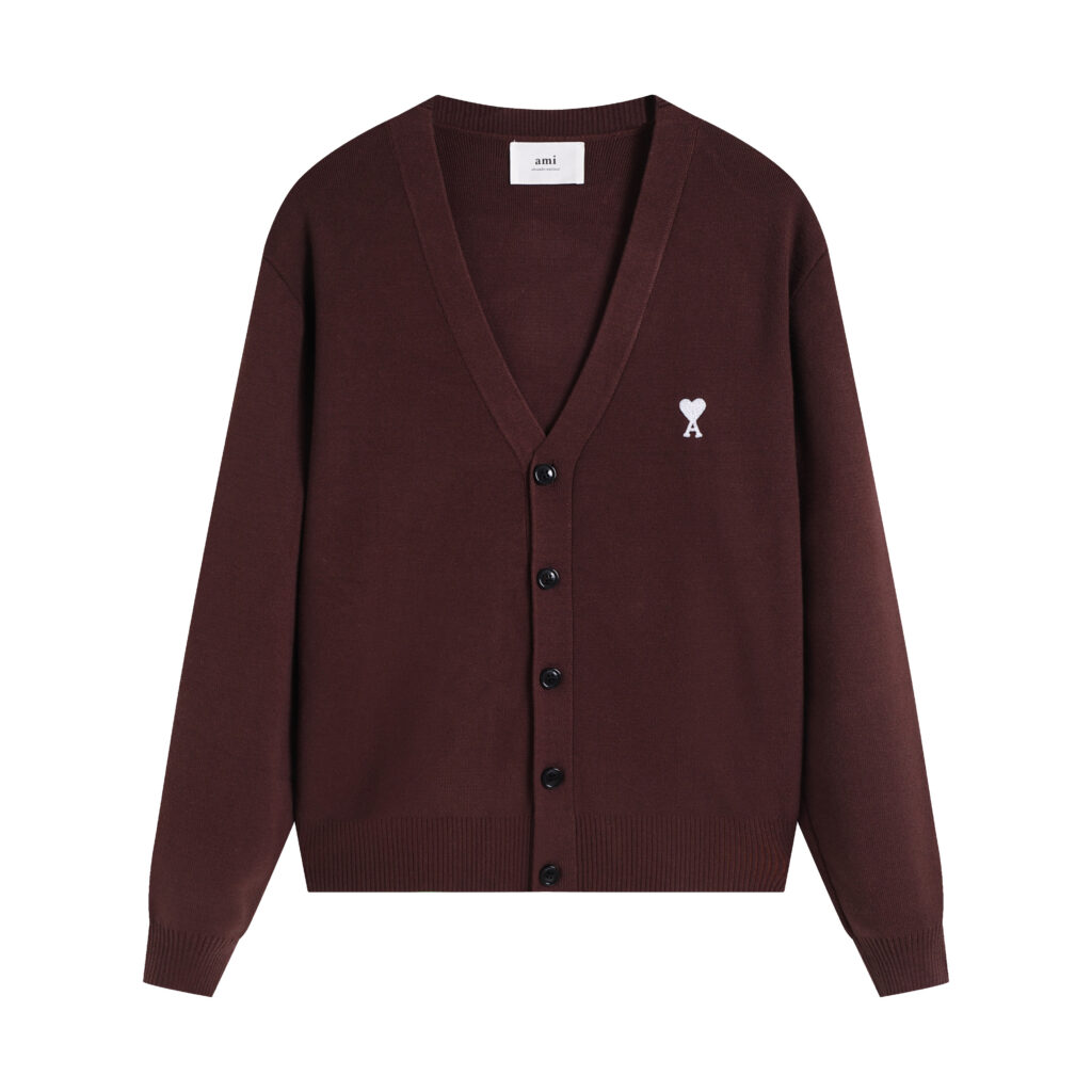 Ami Paris Ami de Coeur Cardigan
