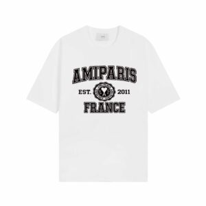 Ami Paris University Logo T-Shirt