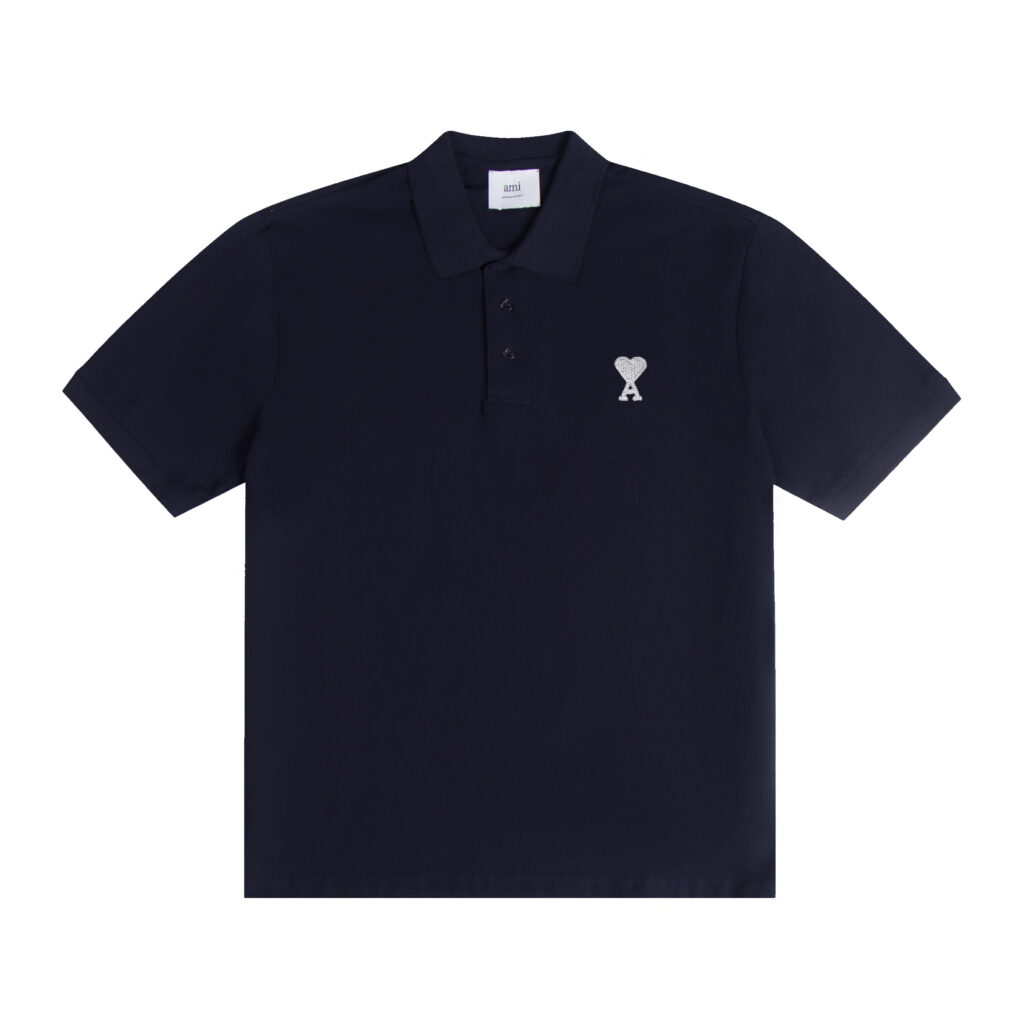 Ami Paris Ami de Coeur Polo Shirt