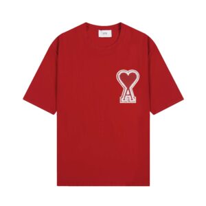 Ami Paris Ami de Coeur Patch T-Shirt