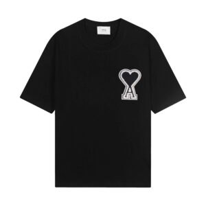 Ami Paris Ami de Coeur Patch T-Shirt