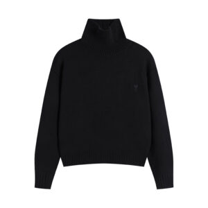 Ami Paris Ami de Coeur High Neck Sweater