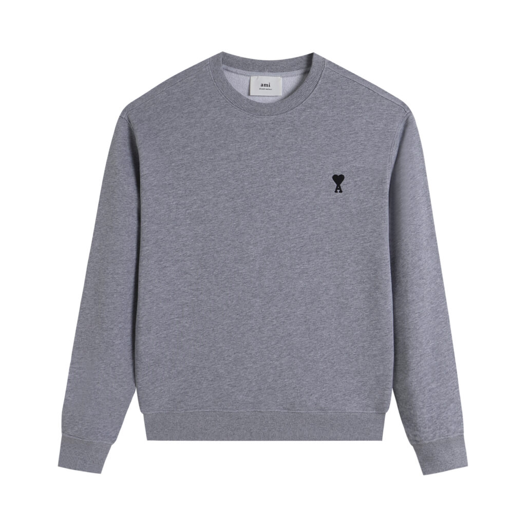 Ami Paris Ami de Coeur Stripe Sweater