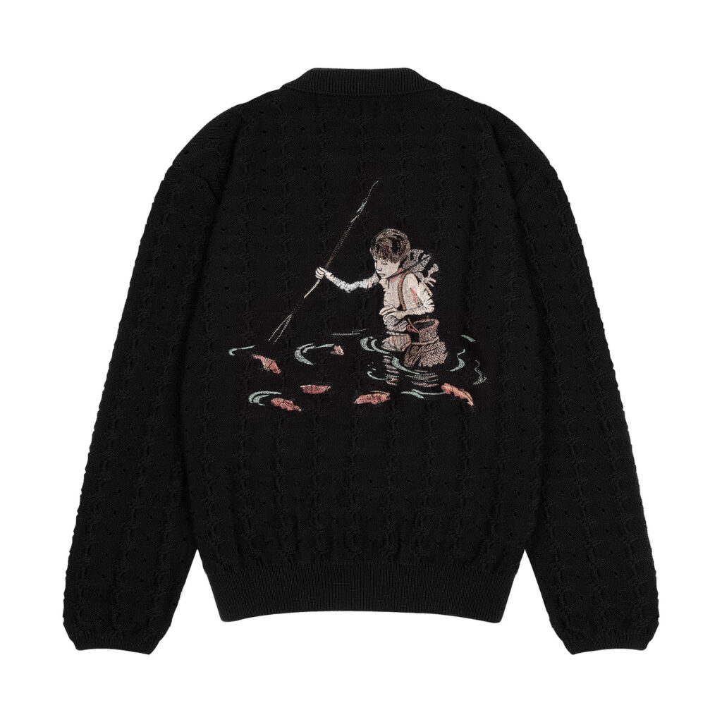 derschutze "lotus v2 longsleeve Knit black"