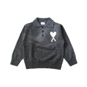 (Копія)(Копія)(Копія)(Копія)(Копія)(Копія)(Копія)(Копія)(Копія)(Копія)(Копія)Ami Paris Ami de Coeur Round Neck Cardigan