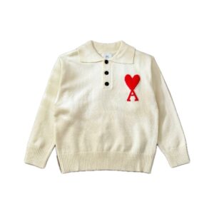 (Копія)(Копія)(Копія)(Копія)(Копія)(Копія)(Копія)(Копія)(Копія)(Копія)(Копія)(Копія)Ami Paris Ami de Coeur Round Neck Cardigan