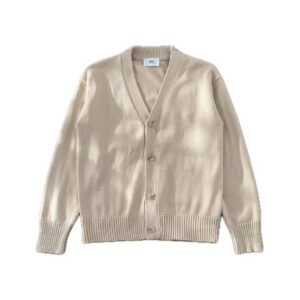 Ami Paris Ami de Coeur V-Neck Cardigan