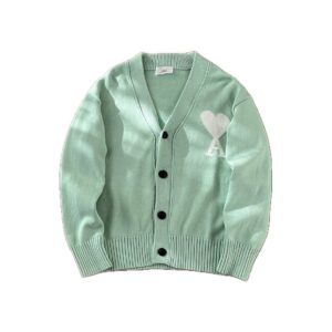 Ami Paris Ami de Coeur Oversize Cardigan