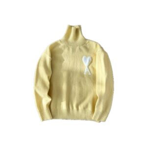 Ami Paris Ami de Coeur Turtleneck Sweater