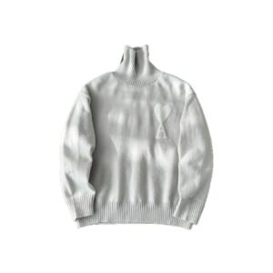 Ami Paris Ami de Coeur Turtleneck Sweater
