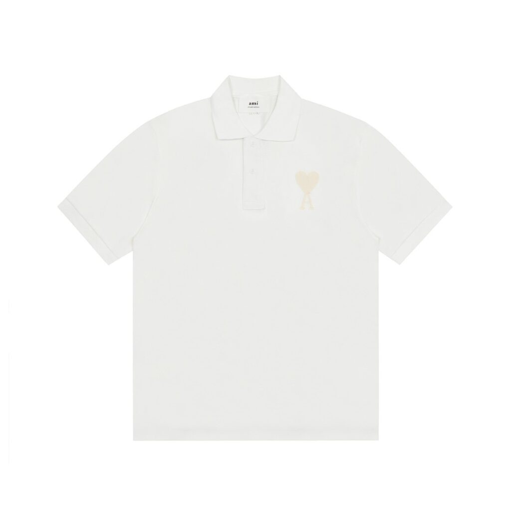 Ami Paris Ami de Coeur Polo Shirt