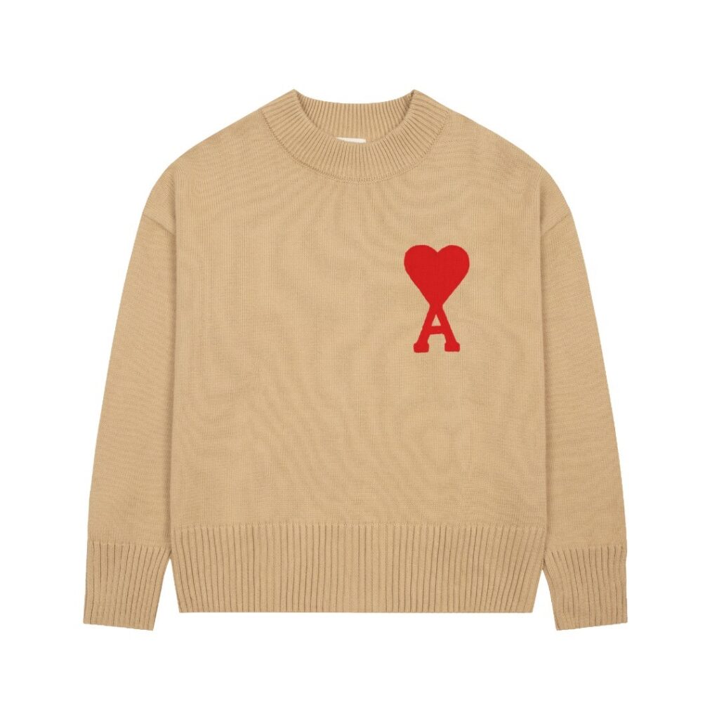 Ami Paris Ami de Coeur Crewneck Sweater