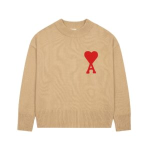 Ami Paris Ami de Coeur Crewneck Sweater