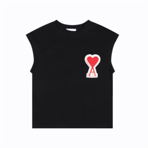 Ami Paris Ami de Coeur Sleeveless T-Shirt