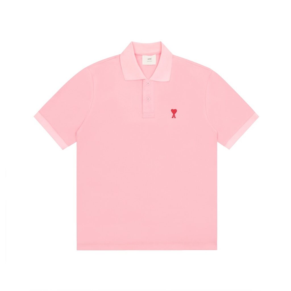Ami Paris Ami de Coeur Polo Shirt