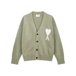 Ami Paris Ami de Coeur Oversize Cardigan