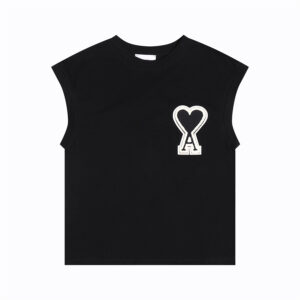 Ami Paris Ami de Coeur Sleeveless T-Shirt
