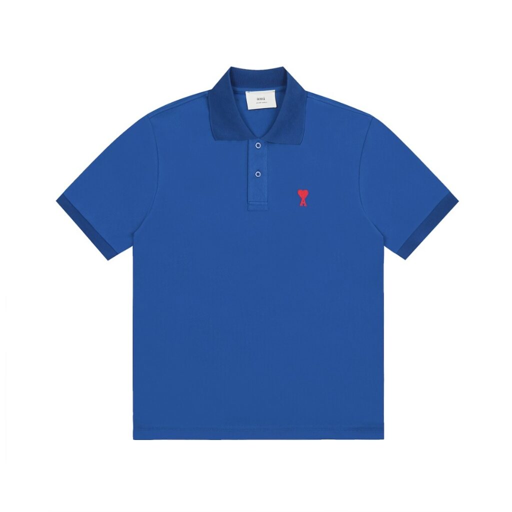 Ami Paris Ami de Coeur Polo Shirt