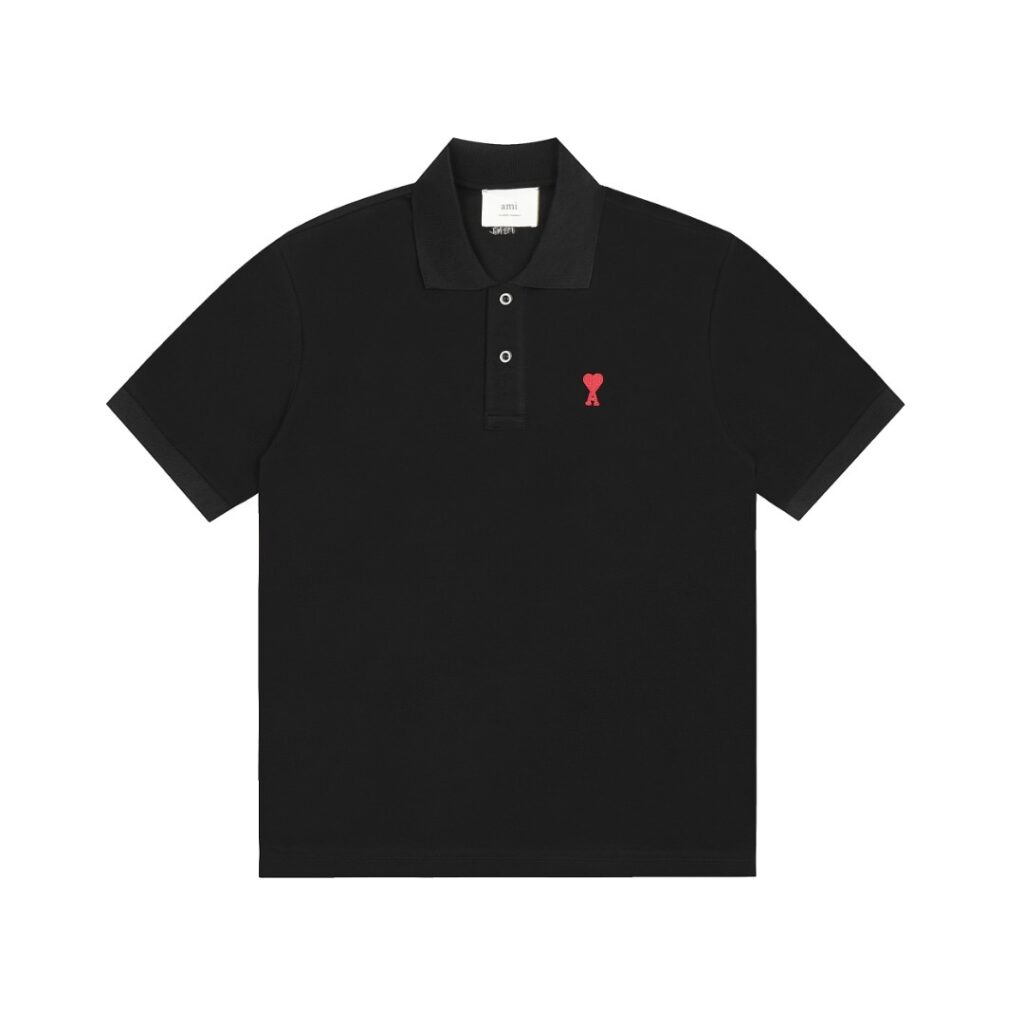 Ami Paris Ami de Coeur Polo Shirt