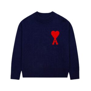 Ami Paris Ami de Coeur Crewneck Sweater
