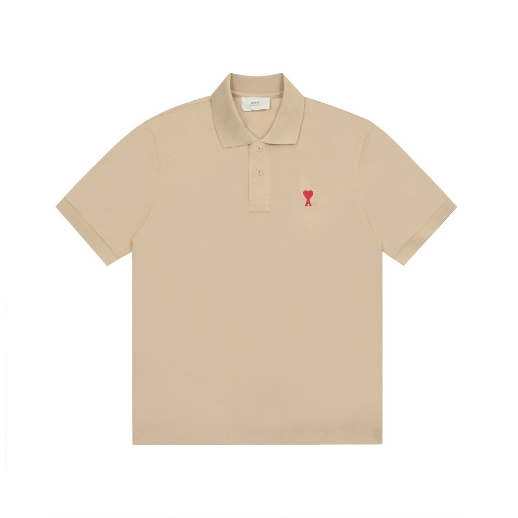 Ami Paris Ami de Coeur Polo Shirt