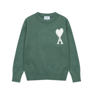 Ami Paris Ami de Coeur Oversize Crewneck Sweater