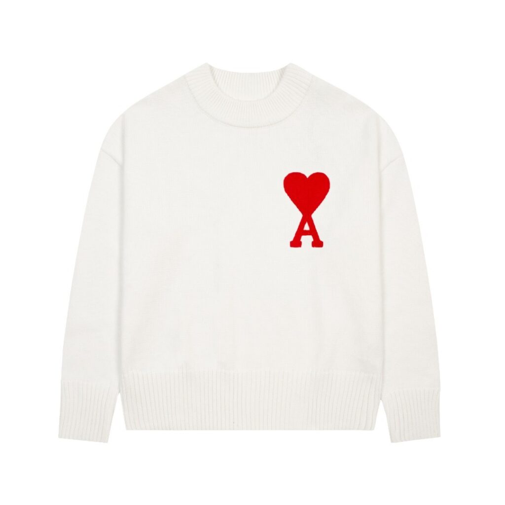 Ami Paris Ami de Coeur Crewneck Sweater