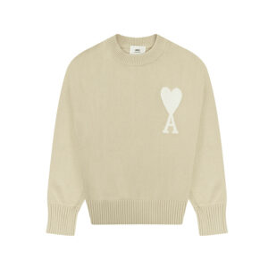 Ami Paris Ami de Coeur Oversize Crewneck Sweater