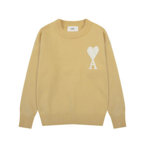 Ami Paris Ami de Coeur Oversize Crewneck Sweater
