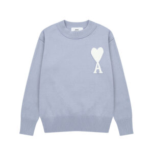 Ami Paris Ami de Coeur Oversize Crewneck Sweater