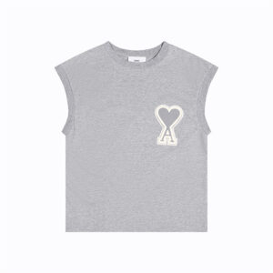 Ami Paris Ami de Coeur Sleeveless T-Shirt