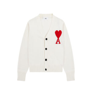 Ami Paris Ami de Coeur Cardigan