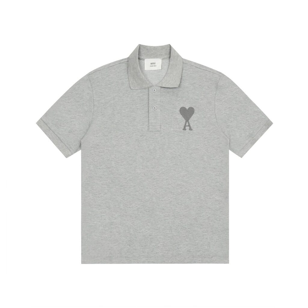 Ami Paris Ami de Coeur Polo Shirt