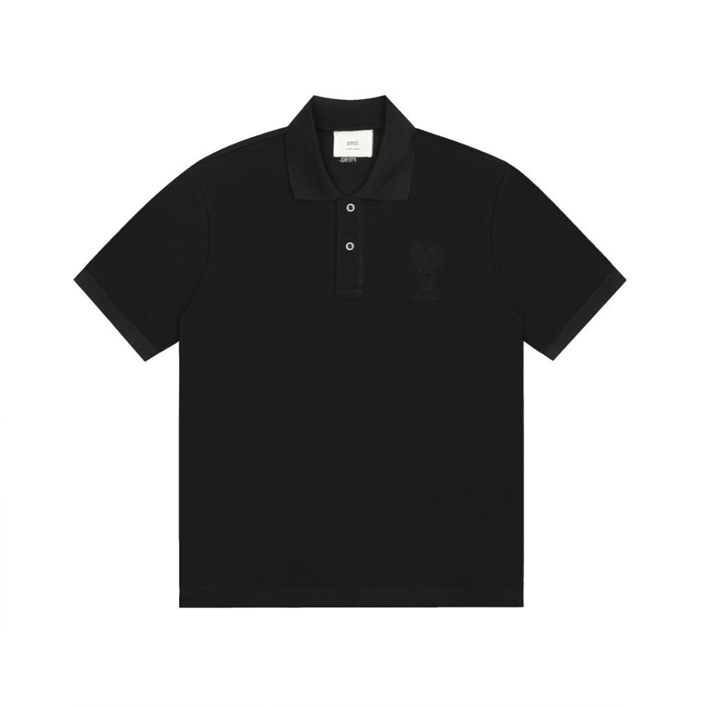 Ami Paris Ami de Coeur Polo Shirt