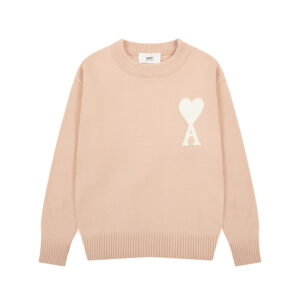 Ami Paris Ami de Coeur Oversize Crewneck Sweater