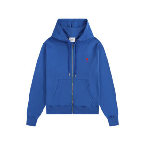 Ami Paris Ami de Coeur Zip-Up Hoodie